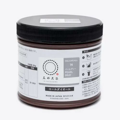 染色剤 みやこ染・コールダイオール《大容量300g》 Tシャツ染め 低温で染まる コットンや麻用染料 業務用サイズ