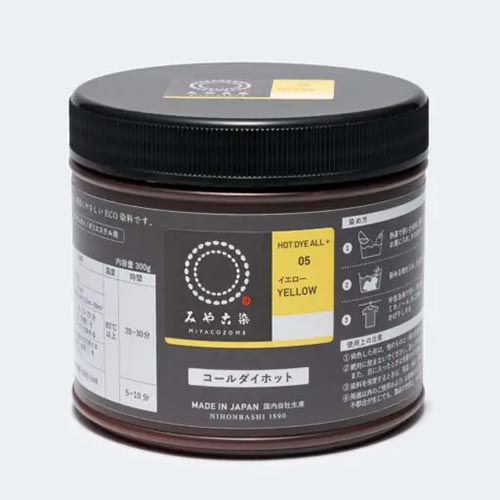 染色剤 みやこ染・コールダイホット《大容量300g》 染料お徳用サイズ お湯染め 自宅で染め直し 衣類リメイク用に