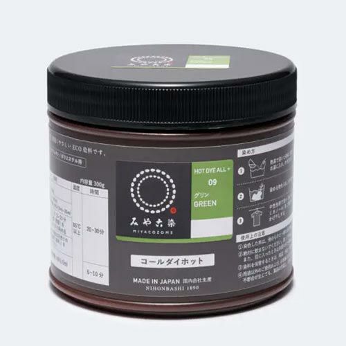 染色剤 みやこ染・コールダイホット《大容量300g》 染料お徳用サイズ お湯染め 自宅で染め直し 衣類リメイク用に