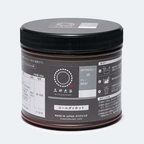 染色剤 みやこ染・コールダイホット《大容量300g》 染料お徳用サイズ お湯染め 自宅で染め直し 衣類リメイク用に