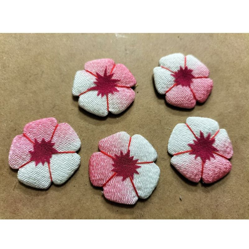 押絵キット 盛夏のプランター 夏向きちりめん布クラフト ちりめん押し絵 縮緬細工 手芸キット