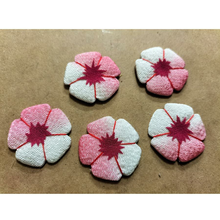 押絵キット 盛夏のプランター 夏向きちりめん布クラフト ちりめん押し絵 縮緬細工 手芸キット