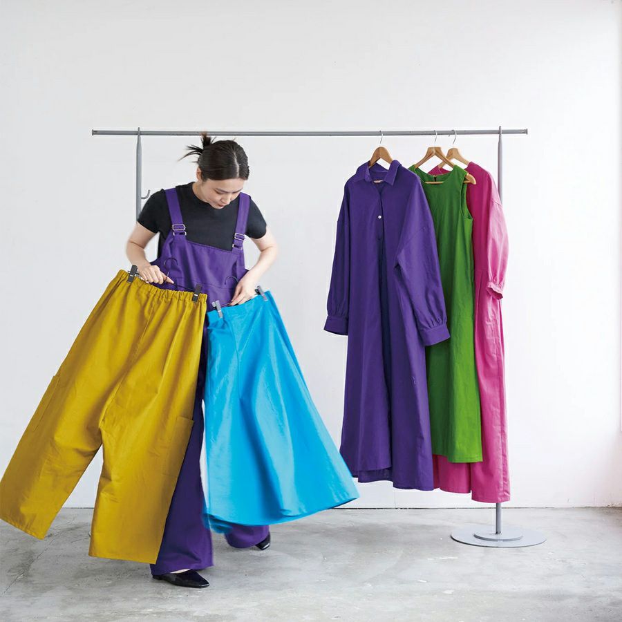 綿麻キャンバス生地 echino (マスタード) 10cm単位 切り売り エチノ無地 コッカ 薄手キャンバス リネン混 イエローベージュ