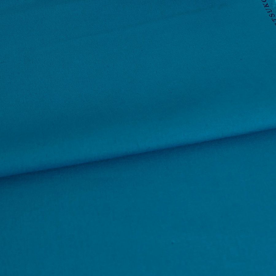 綿麻キャンバス生地 echino (ターコイズ) 10cm単位 切り売り コットンリネン混キャンバス生地中薄手 エチノ生地 コッカ無地