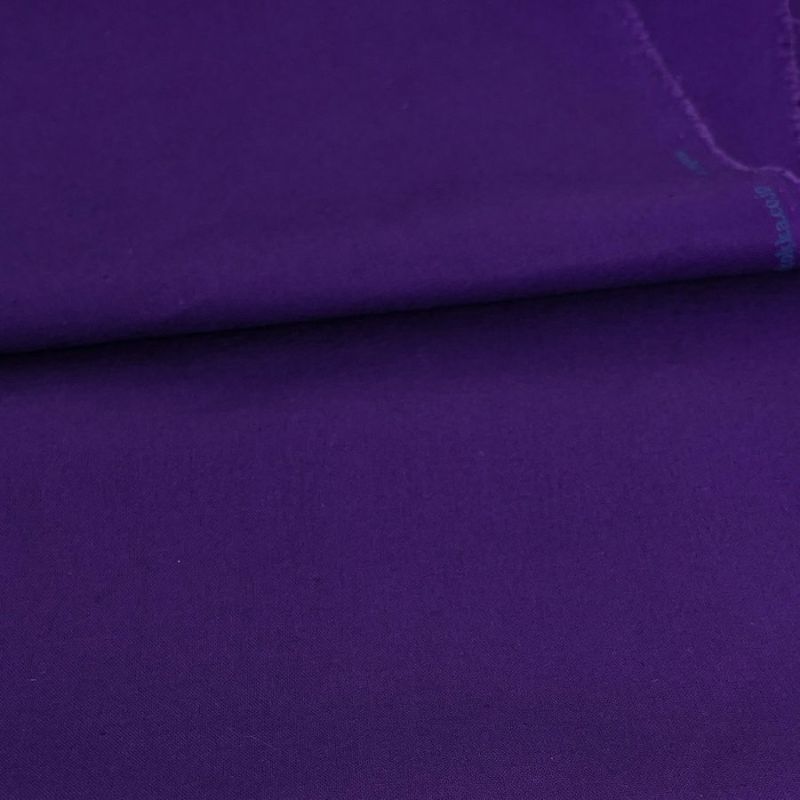 綿麻キャンバス生地 echino (パープル) 10cm単位 切り売り コットンリネンキャンバス薄手 エチノ無地 KOKKAコッカリネン