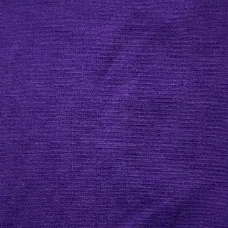 綿麻キャンバス生地 echino (パープル) 10cm単位 切り売り コットンリネンキャンバス薄手 エチノ無地 KOKKAコッカリネン