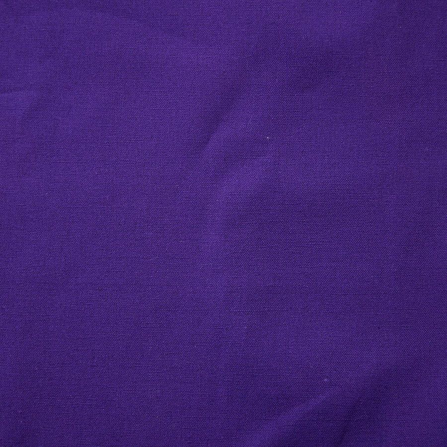 綿麻キャンバス生地 echino (パープル) 10cm単位 切り売り コットンリネンキャンバス薄手 エチノ無地 KOKKAコッカリネン