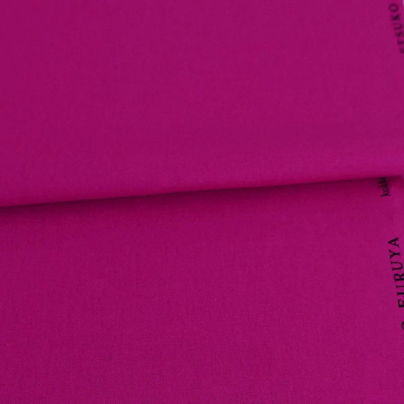 綿麻キャンバス生地 echino (ピンク) 10cm単位 切り売り エチノ無地キャンパス生地 洋服向き コットンリネン布地 cocca