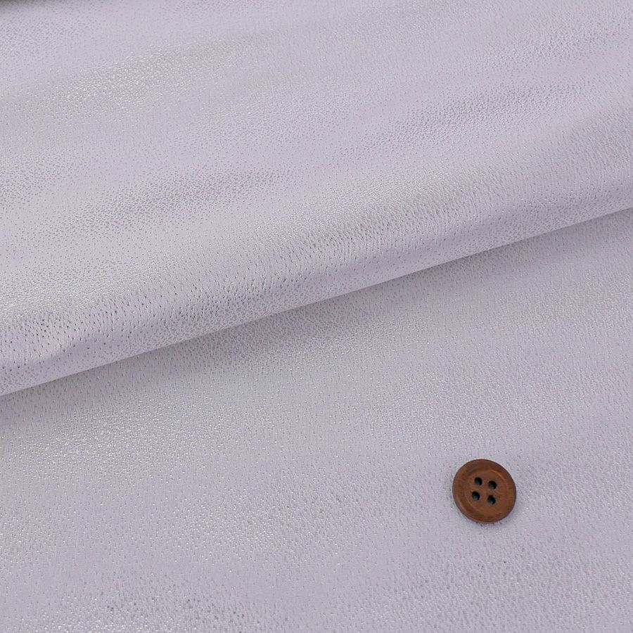 金襴生地(金らん) 干支向き 輝く霞(白に銀) 10cm単位 切り売り 2026午年手作り用生地 西陣織きんらん 白馬押し絵生地 交織織物