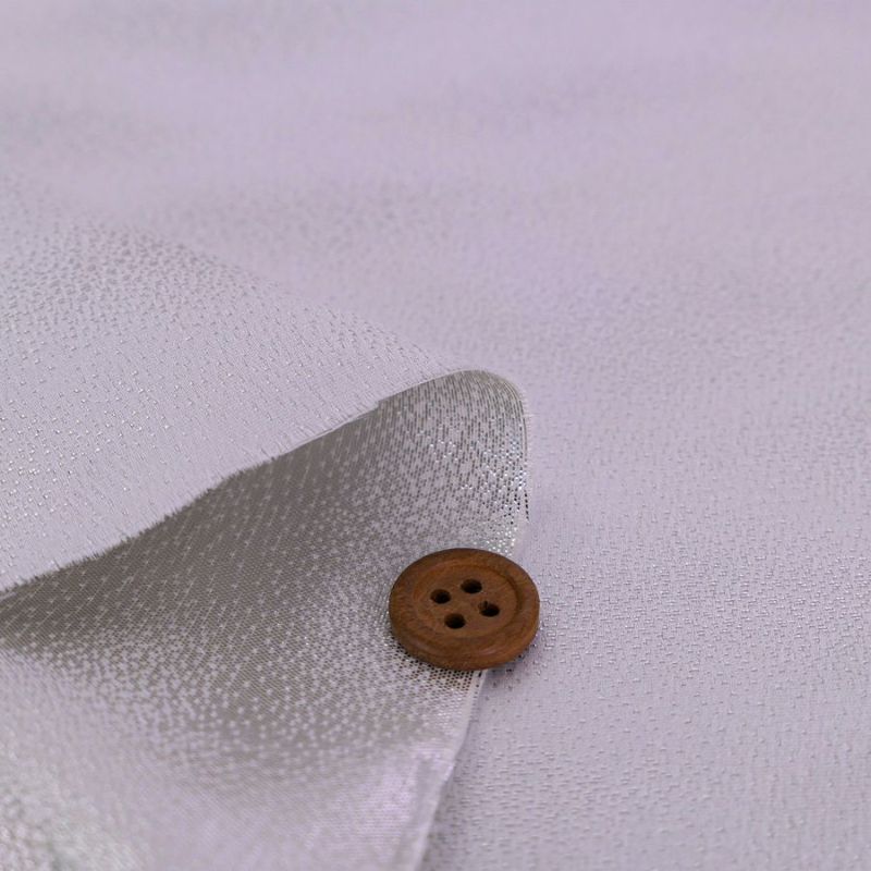 金襴生地(金らん) 干支向き 輝く霞(白に銀) 10cm単位 切り売り 2026午年手作り用生地 西陣織きんらん 白馬押し絵生地 交織織物