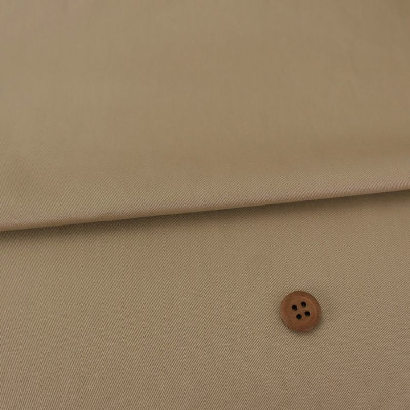 コットンツイル無地(ベージュ) 10cm単位 切り売り 綿ツイル ナチュラルカラー バッグ制作 木綿無地生地 本ツイル