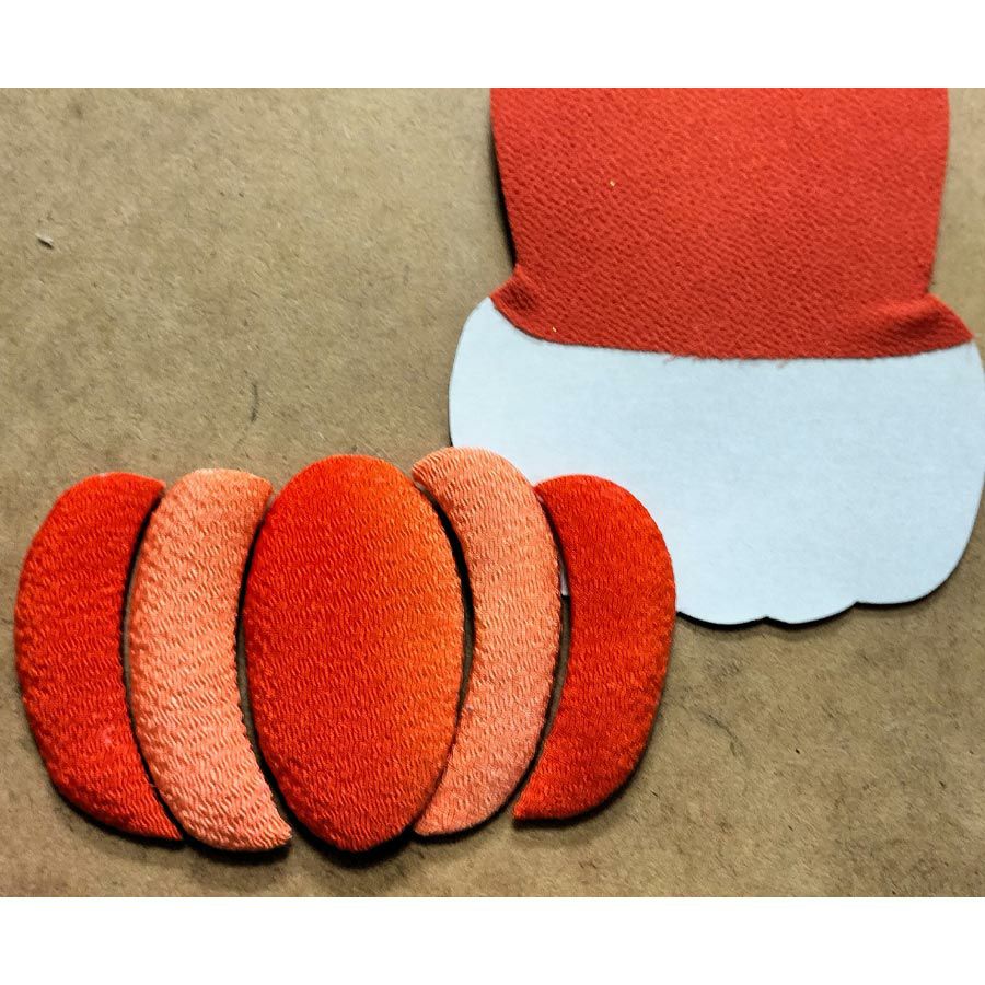 押絵キット かぼちゃのバスケット ハロウィン手作りキット ハロウィーン壁飾り 和風手芸簡単