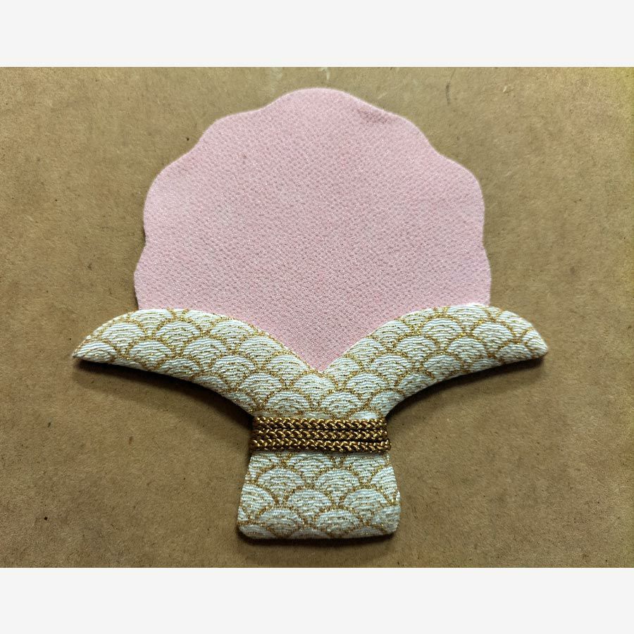 押絵キット 健康長寿 祝いの花籠 和風クラフトキット ちりめん押し絵簡単 敬老の日プレゼント