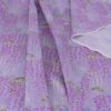 和柄コットン生地 藤の花(薄紫) 10cm単位 切り売り 和風花柄生地パープル インテリア 和調布地コットンこばやし