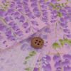 和柄コットン生地 藤の花(ピンク) 10cm単位 切り売り 和風花柄コットンこばやし生地 藤柄 女性浴衣生地 和調下り藤柄