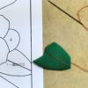 ちりめん手芸キット もてなしの花 12月 ワビスケ(侘助) 縮緬押し絵キット ちりめん布絵キット 椿の花 ツバキクラフト
