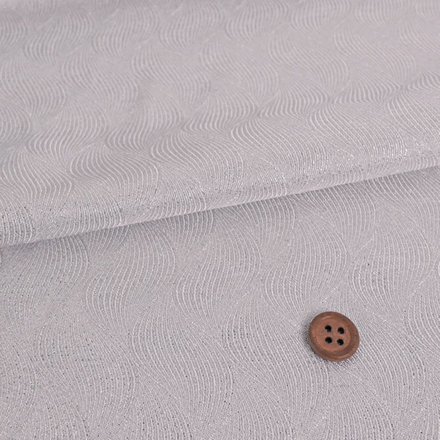 金襴生地(金らん) 干支向き 毛並み柄(銀) 10cm単位 切り売り 午年手作り用生地 西陣織きんらん うま押絵生地 馬押し絵 うま年