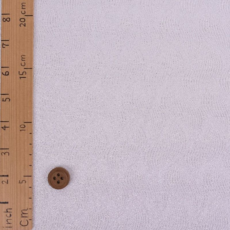 金襴生地(金らん) 干支向き 毛並み柄(銀) 10cm単位 切り売り 午年手作り用生地 西陣織きんらん うま押絵生地 馬押し絵 うま年