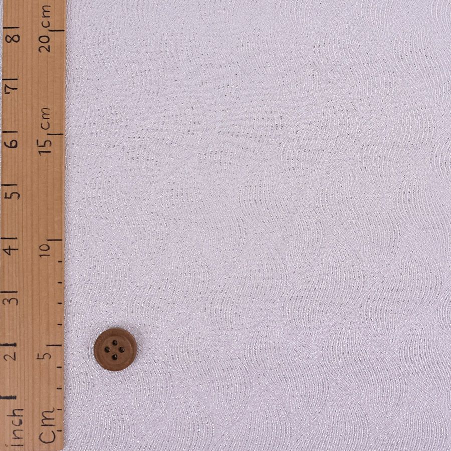 金襴生地(金らん) 干支向き 毛並み柄(銀) 10cm単位 切り売り 午年手作り用生地 西陣織きんらん うま押絵生地 馬押し絵 うま年