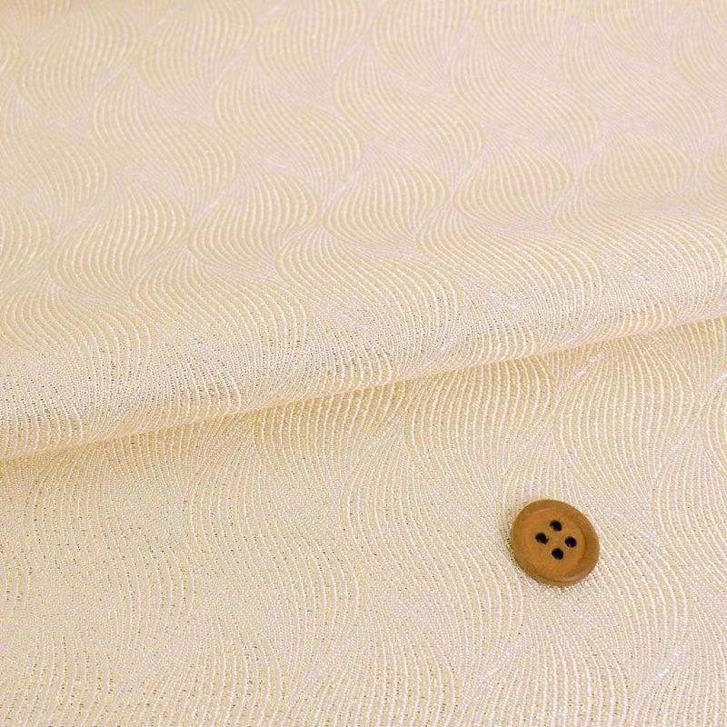 金襴生地(金らん) 干支向き 毛並み柄(金) 10cm単位 切り売り 午年手作り用生地 西陣織きんらん うま押絵生地 馬押し絵 馬年