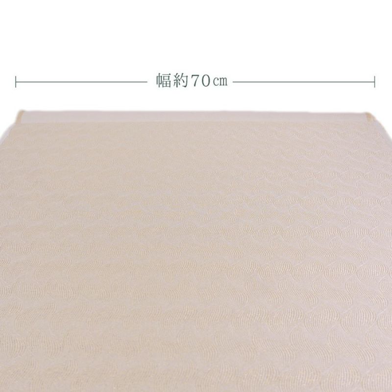 金襴生地(金らん) 干支向き 毛並み柄(金) 10cm単位 切り売り 午年手作り用生地 西陣織きんらん うま押絵生地 馬押し絵 馬年