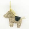 ハンドメイドキット ホースチャーム(ベージュ) 馬好き編み物キット 馬のチャーム 午年干支ハンドメイド贈り物