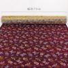 金襴生地(金らん) さやがた地に鳳凰と花(えんじ) 10cm単位 切り売り 鳳凰柄織物 西陣織きんらん 吉祥文様和柄布赤系色 伝統柄さや型