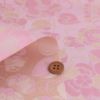 金襴生地(金らん) 辻が花風文様(ピンク) 10cm単位 切り売り 西陣織きんらん織物 花柄かわいい 和小物用生地 和柄 モダン和風