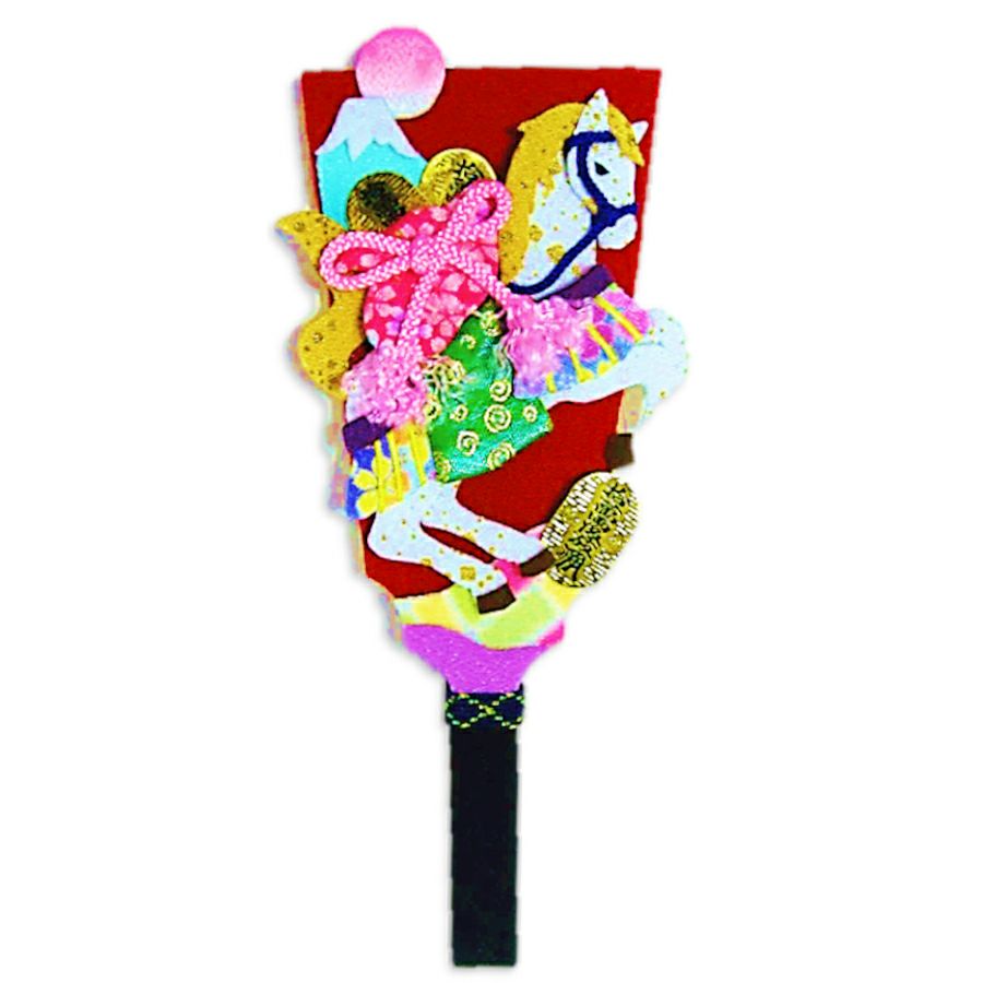  2026午年 干支押絵キット 羽子板・開運飛翔馬