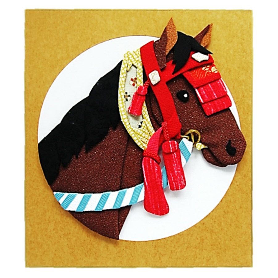 2026午年 干支押絵キット 優駿