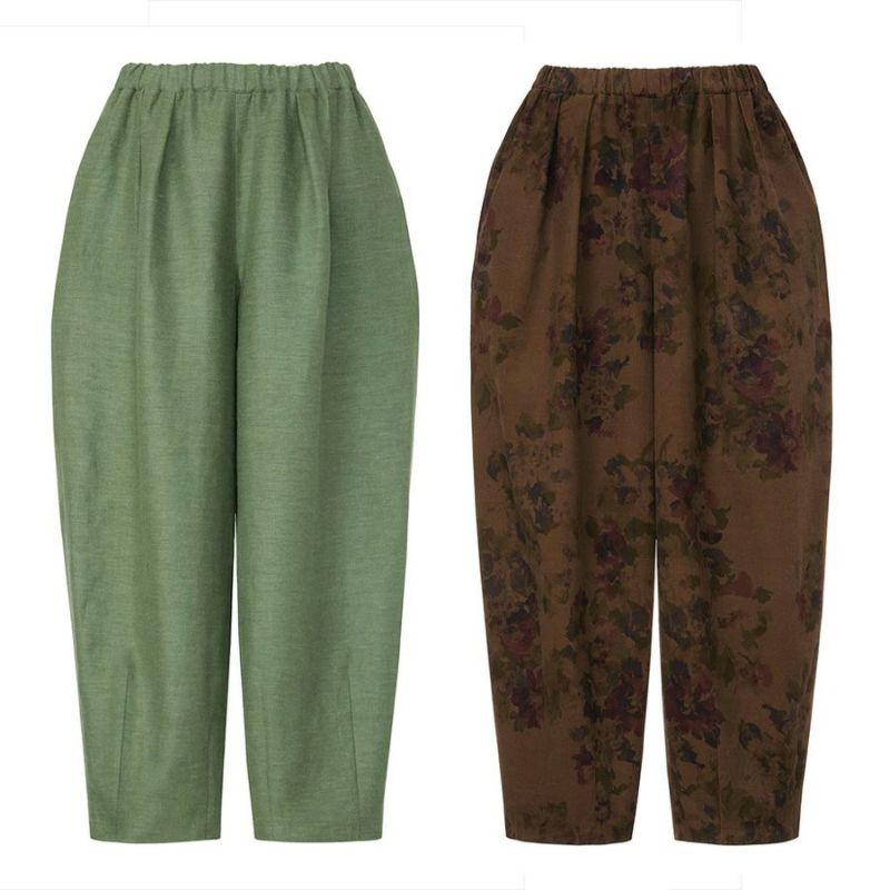 実物大型紙・コクーンパンツ