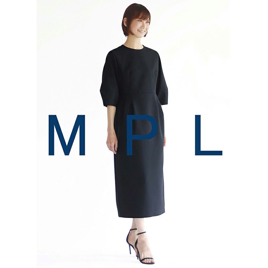  実物大型紙・ウエストシェイプドレス