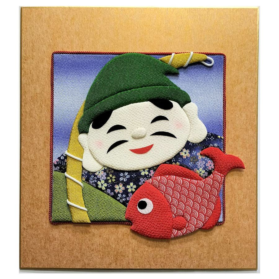 押し絵、タペストリ－　福すけ 押し絵キット 開運招福七福神「恵比寿」 |生地 和柄/和布/ちりめん手芸