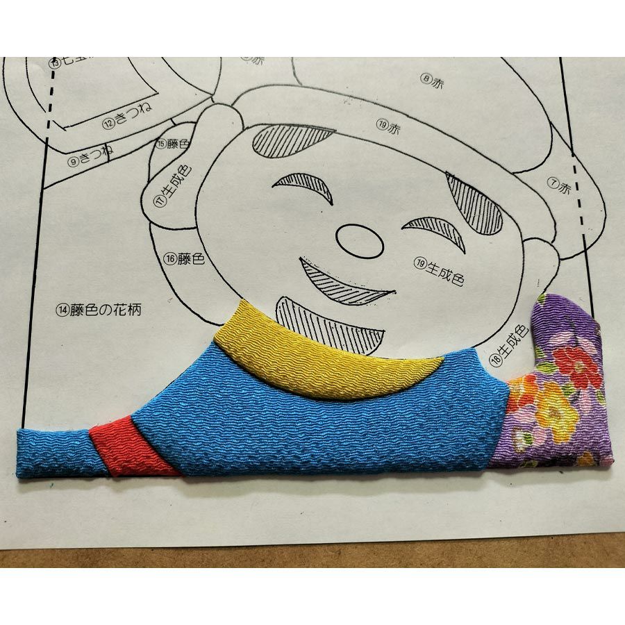 押し絵キット 開運招福七福神「大黒天」