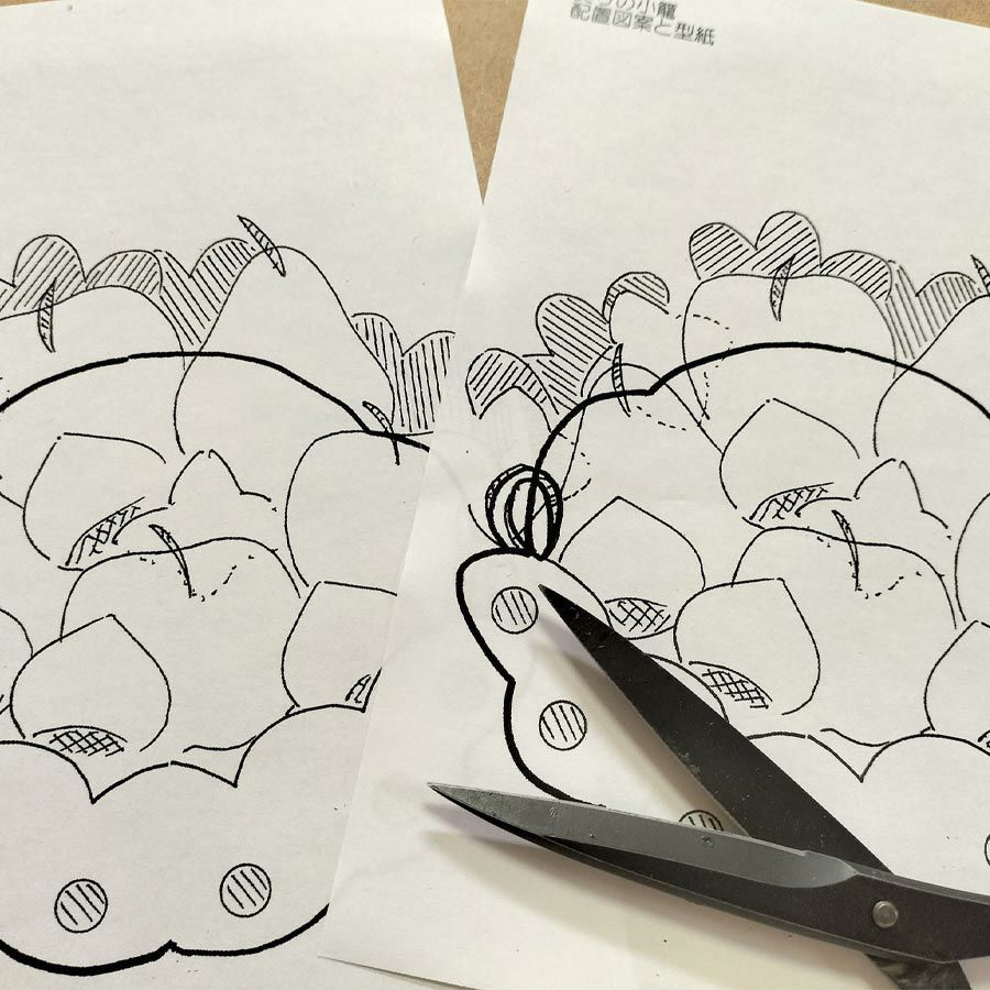 押絵キット 実りの小籠