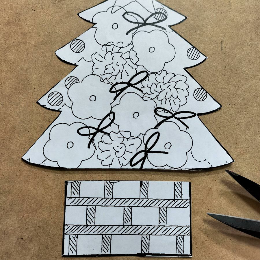 押絵キット メリークリスマス