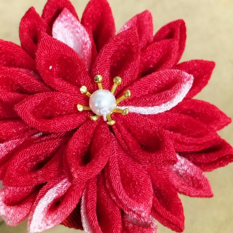 ちりめん手芸キット お細工門松ミニチュア 正月飾りハンドメイド