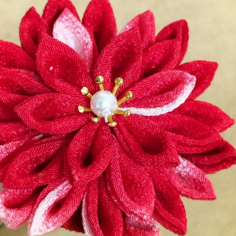 ちりめん手芸キット お細工門松ミニチュア 正月飾りハンドメイド