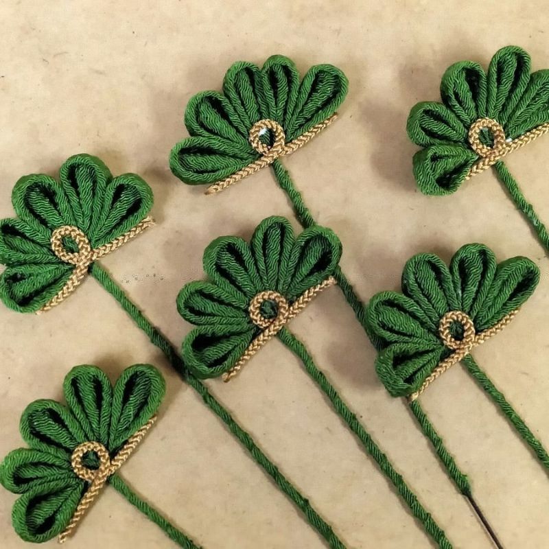 ちりめん手芸キット お細工門松ミニチュア 正月飾りハンドメイド