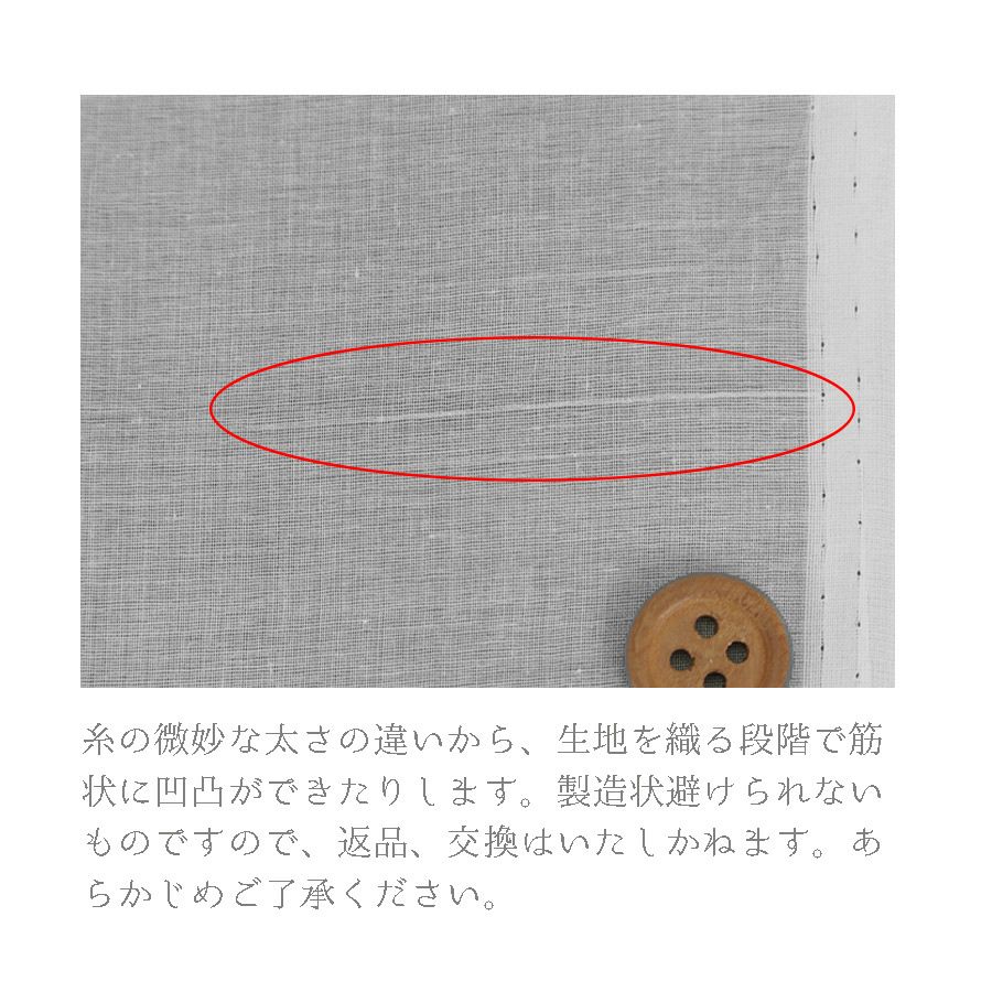 コットンオーガンジー生地・無地(柿渋色) 10cm単位 切り売り 綿オーガンディー シアー素材