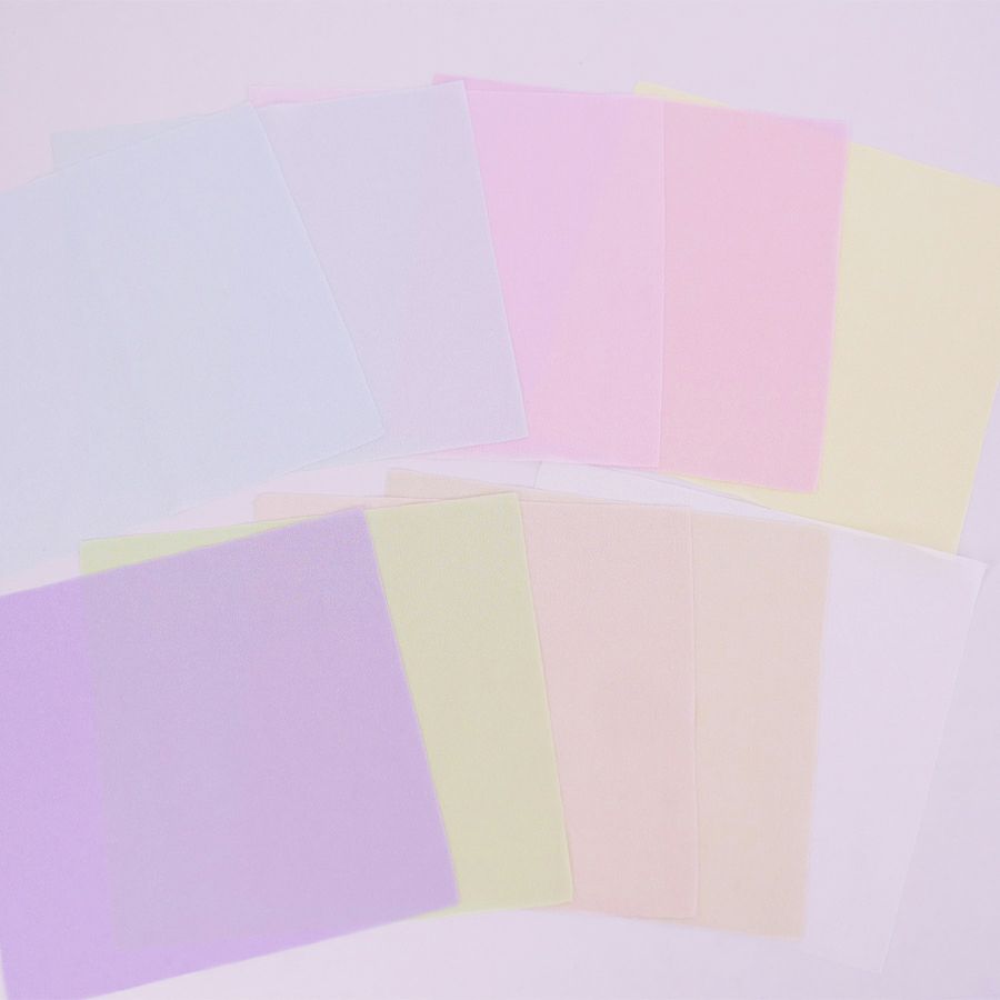 一越ちりめん 淡色10色セット つまみ細工におすすめ/約22×20cm