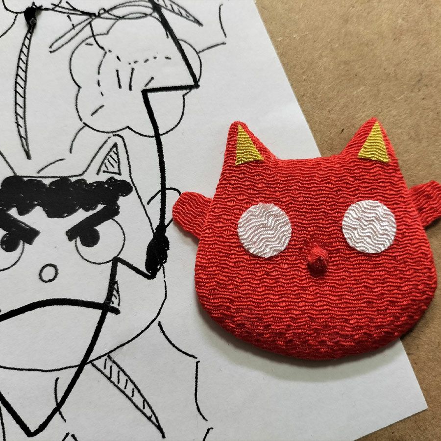押絵キット 厄除けの門飾り
