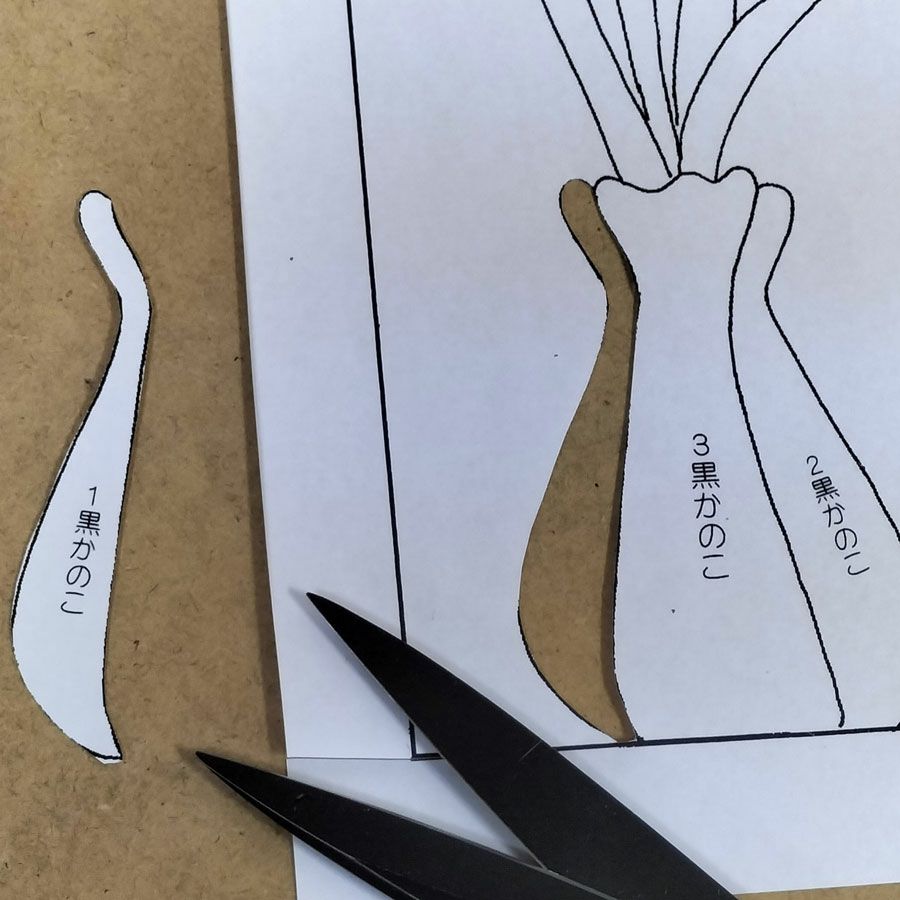 ちりめん手芸キット もてなしの花 1月 スイセン(水仙)