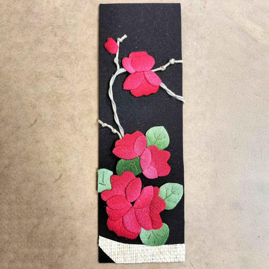 ちりめん手芸キット もてなしの花 2月 ボケ(木瓜)