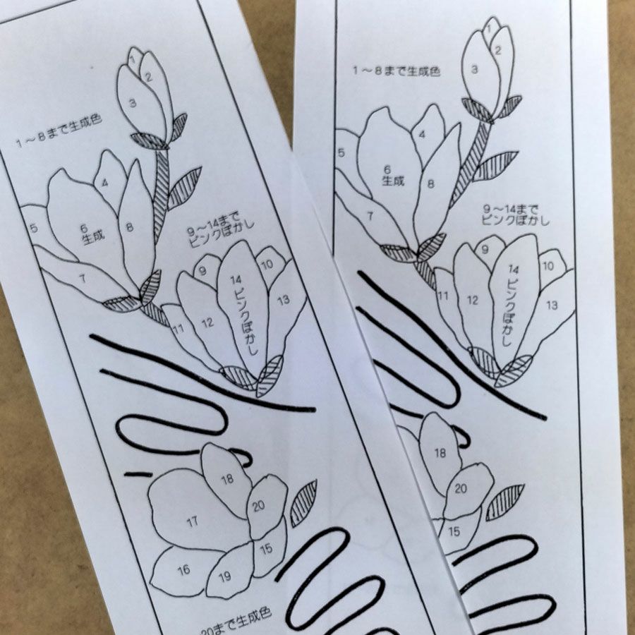 ちりめん手芸キット もてなしの花 3月 モクレン(木蓮)