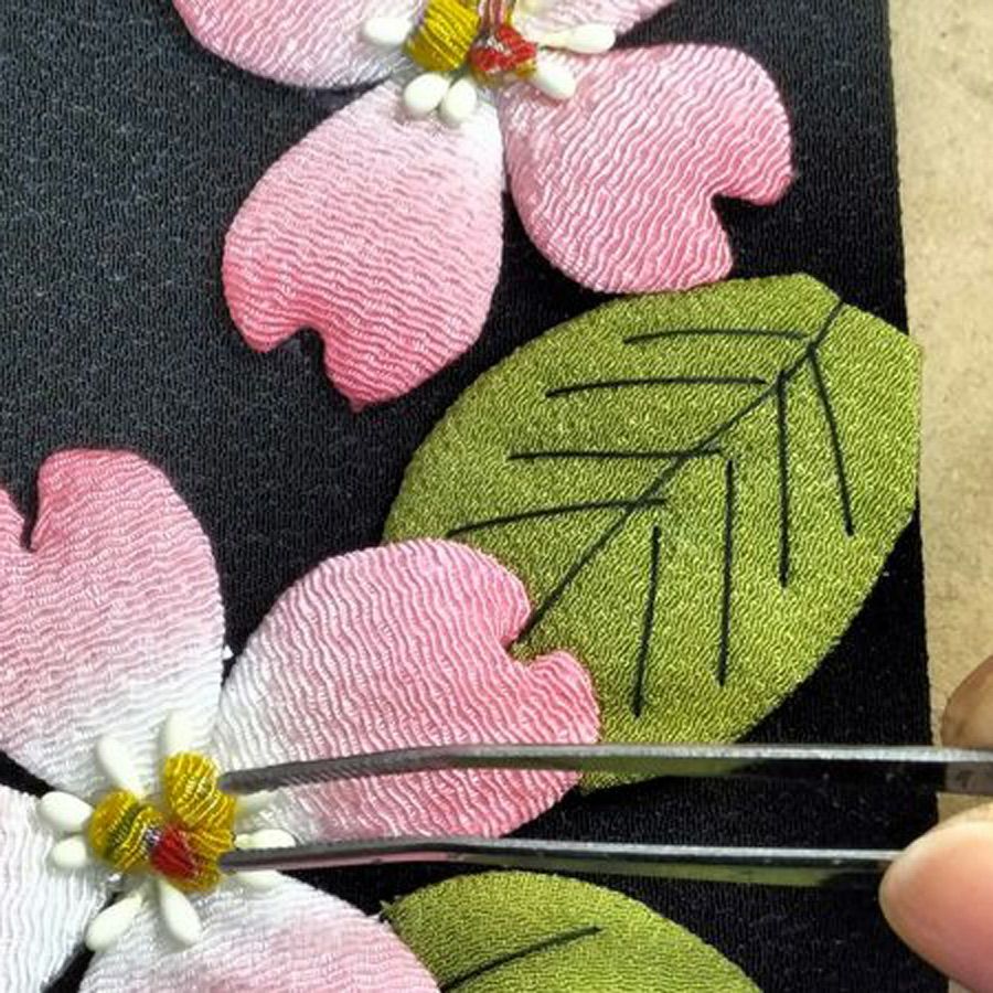ちりめん手芸キット もてなしの花 4月 ハナミズキ(花水木)