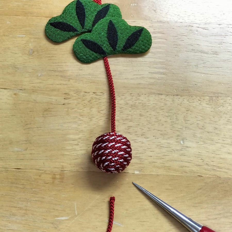 つるし飾りキット 年中風物下げもん飾り〈7連つるし雛〉｜迎春・節分