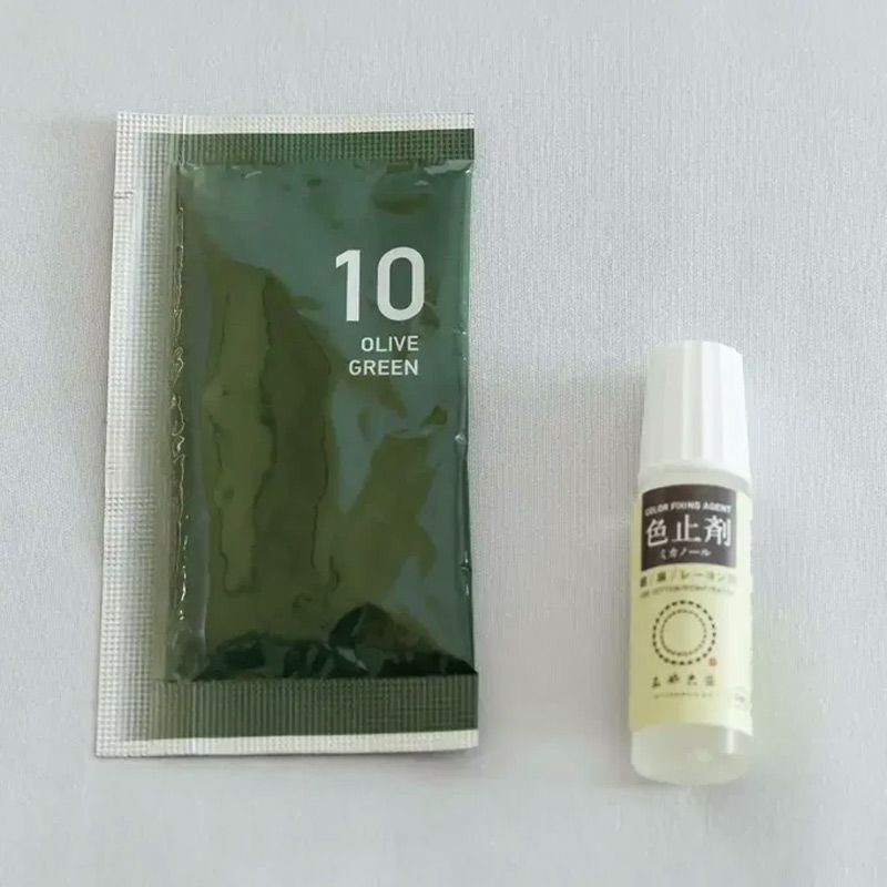 染色剤 みやこ染・コールダイホット10g 色止め剤付き |生地 和柄/和布