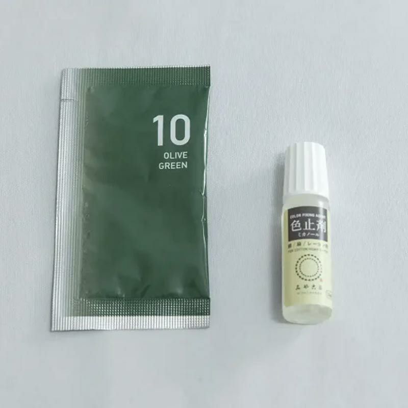  染色剤 みやこ染・コールダイオール10g 色止め剤付き