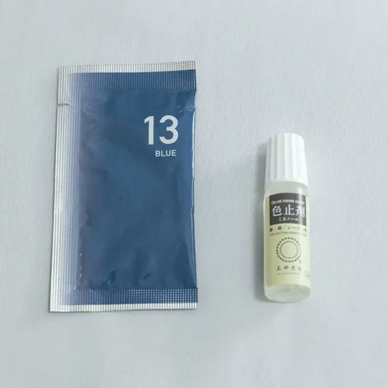  染色剤 みやこ染・コールダイオール10g 色止め剤付き